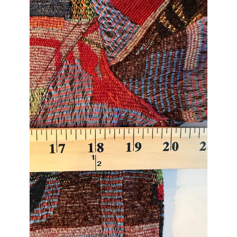 Chico’s Boho Artsy Patchwork Blazer Jacket Size 1… - image 6